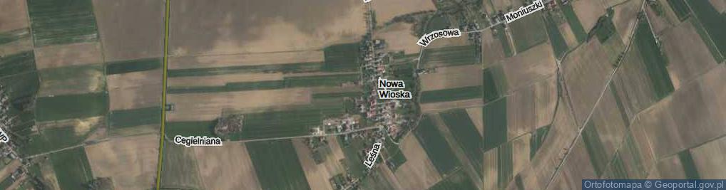 Zdjęcie satelitarne Młodzieżowa ul.